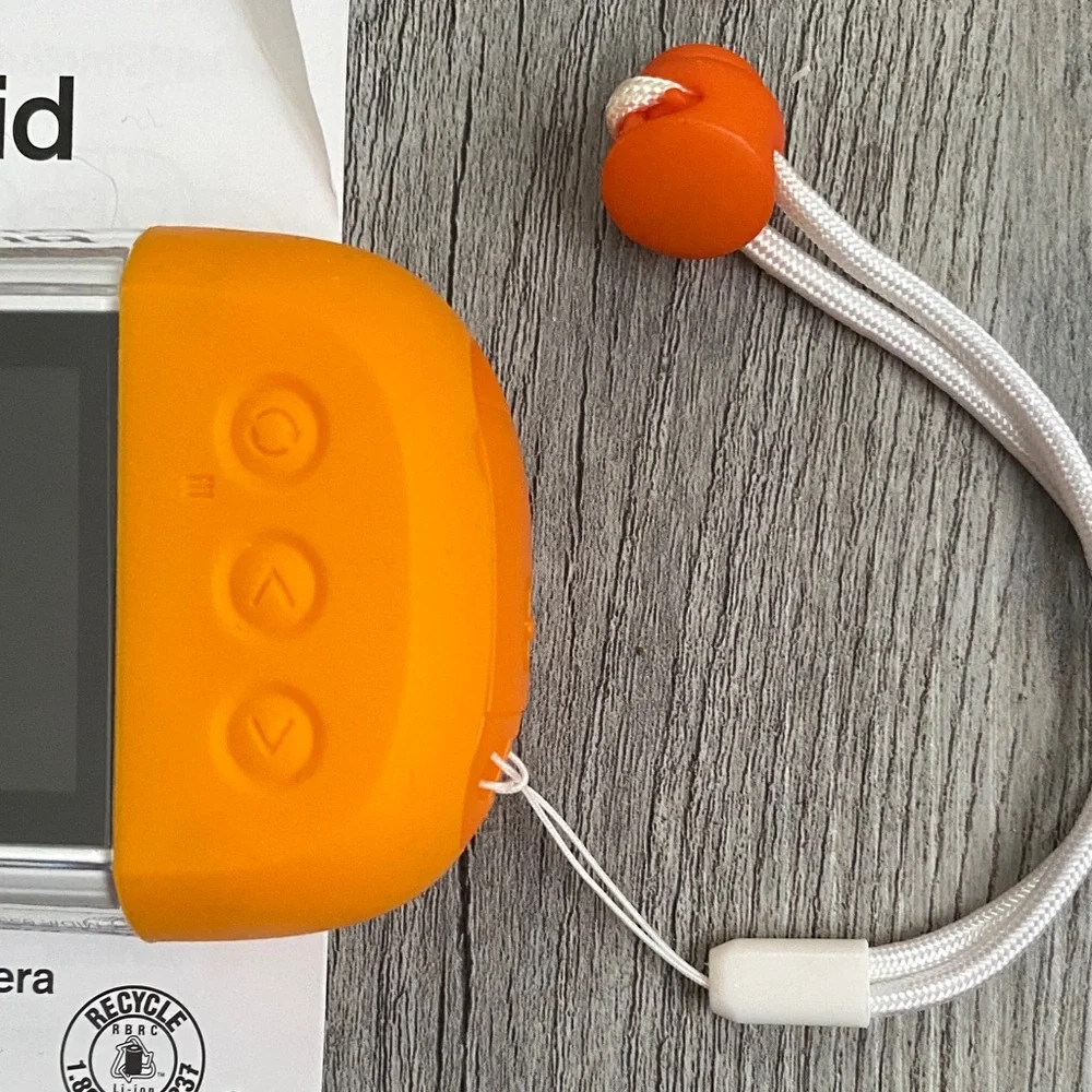 Polaroid Orange and White Underwater Camera